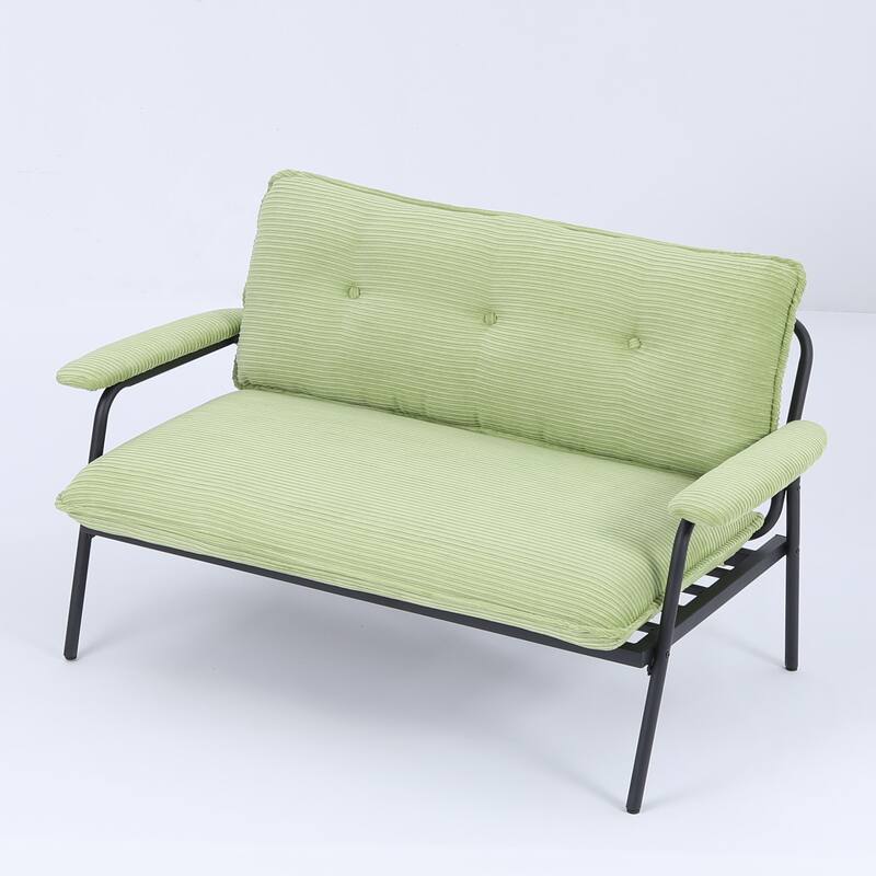 The 53-Inch Sofa Offers A Spacious Layout In The Small Apartment