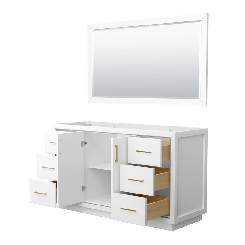 Wyndham Collection WCF1111-60S-CX-M58 Icon 60" Single Free Standing