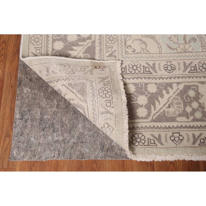 Traditional Tabriz Persian Vintage Area Rug Handmade Wool Carpet - 8'0"x 10'10"