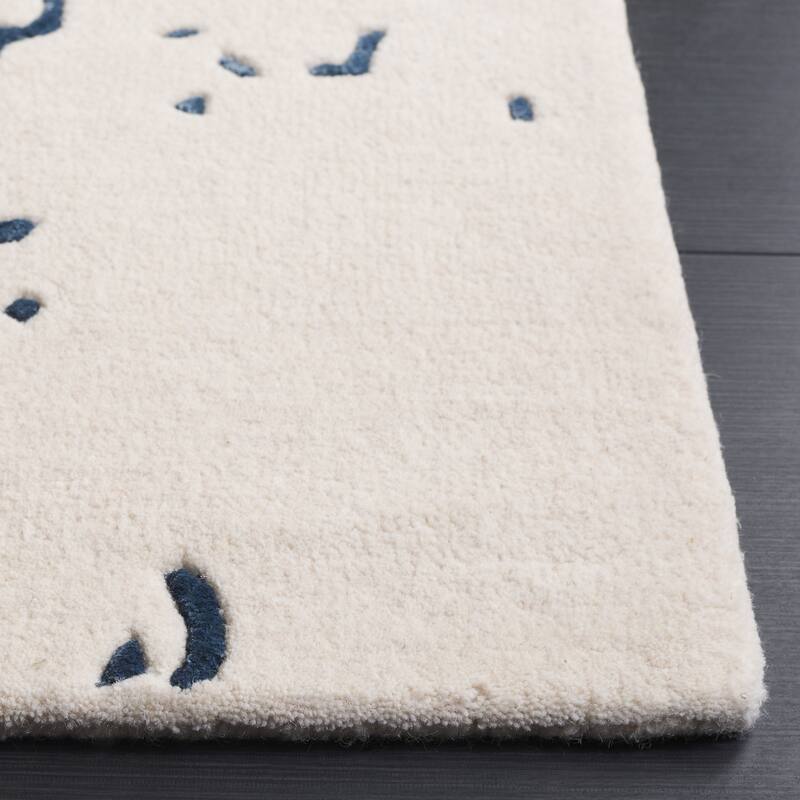 SAFAVIEH Handmade Fifth Roselette Avenue Modern Abstract Wool Rug