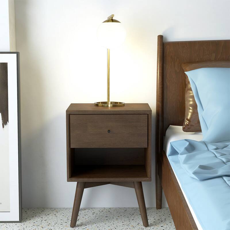 Table Lamp White Opal Glass with Dimmer Switch Inline