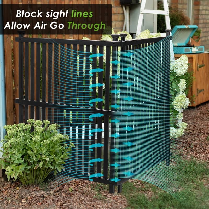 2PCS Privacy Fence Panels Screen Outside