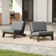 preview thumbnail 66 of 130, Outdoor Teak Patio Furniture 2 Club Chairs Loveseat Table