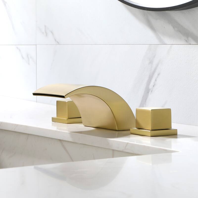Topcraft 3 Colors 2-Handle Widespread Bathroom Sink Faucet