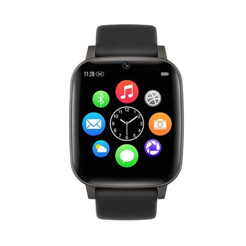 Indigi 2-in-1 Smart Watch And Phone Support Bluetooth Call Text Message Built-in Camera Touch Screen (Android or iOS Compatible)