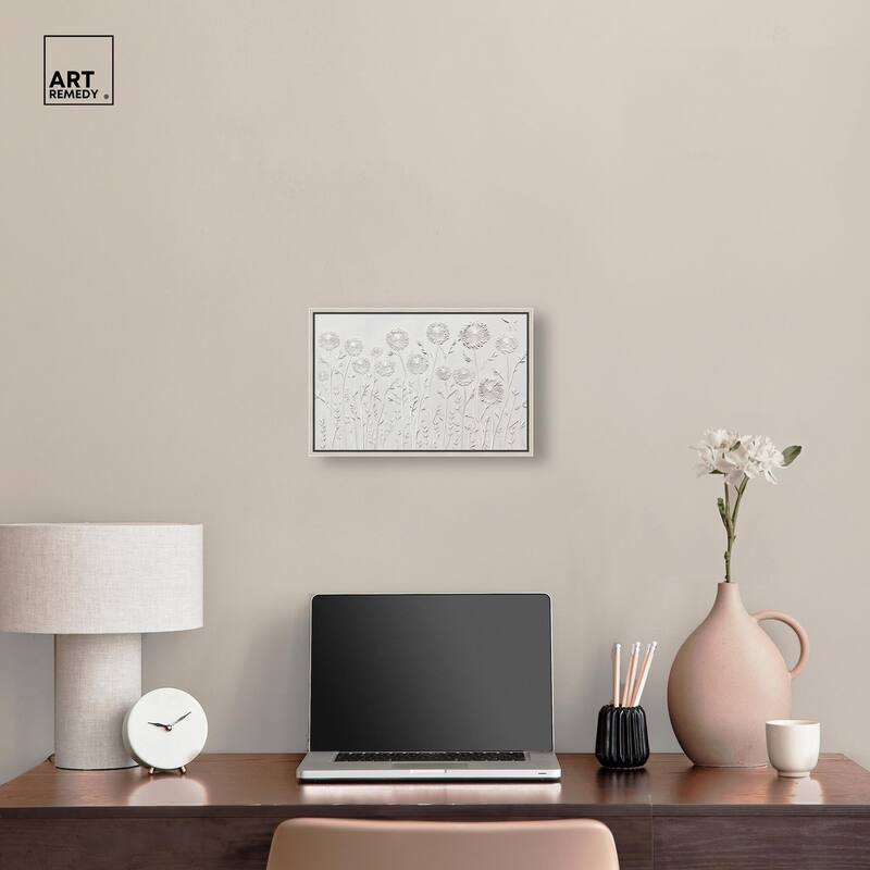 Floral Lace II Canvas by Art Remedy