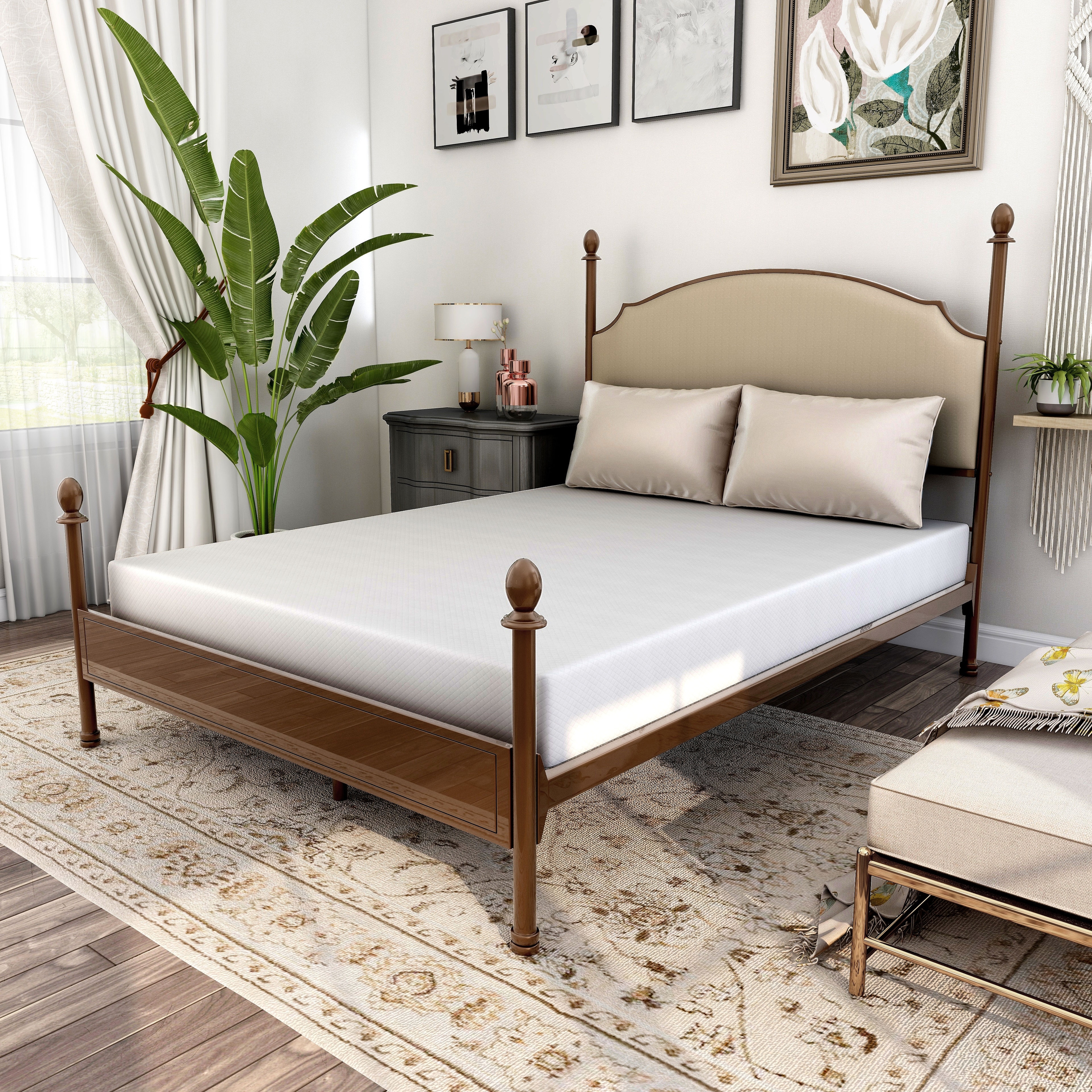 Comfiture Modern 6-inch Hypoallergenic Gel Memory Foam Mattress by