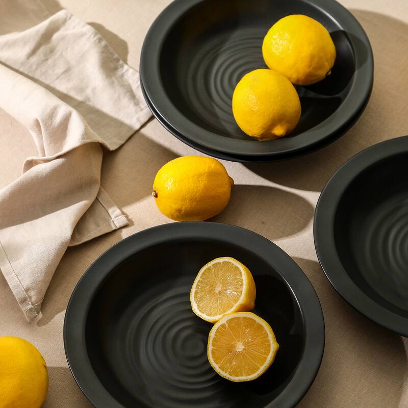 Stone Lain Orbit Stoneware Pasta Bowl Set