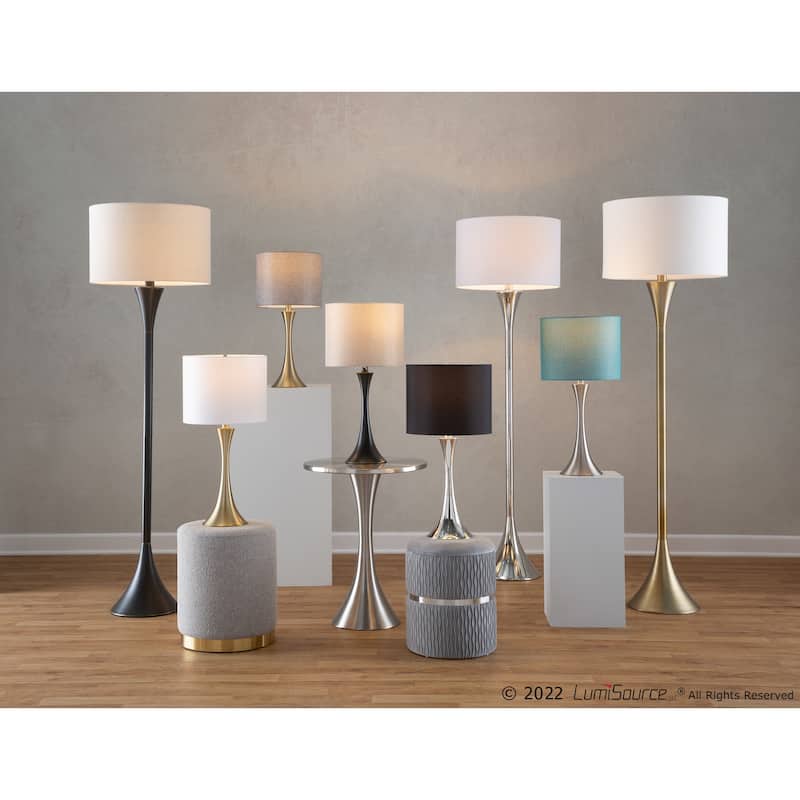 Porch & Den Bakkom 24" Metal Table Lamp (Set of 2)