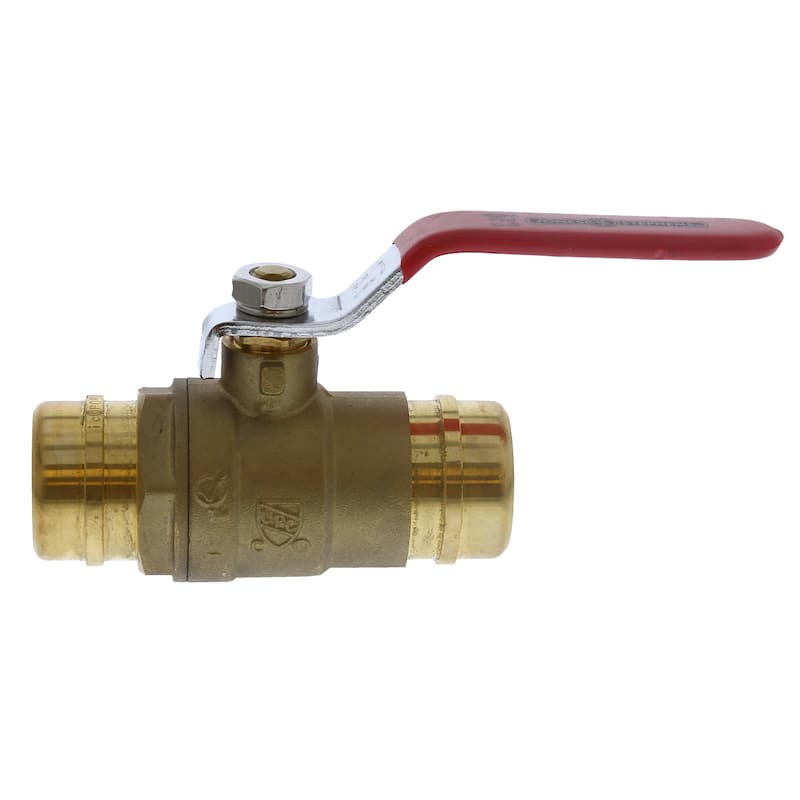 Jones Stephens B67252 1" Full Port Metal Ball Valve with CPVC - Brass