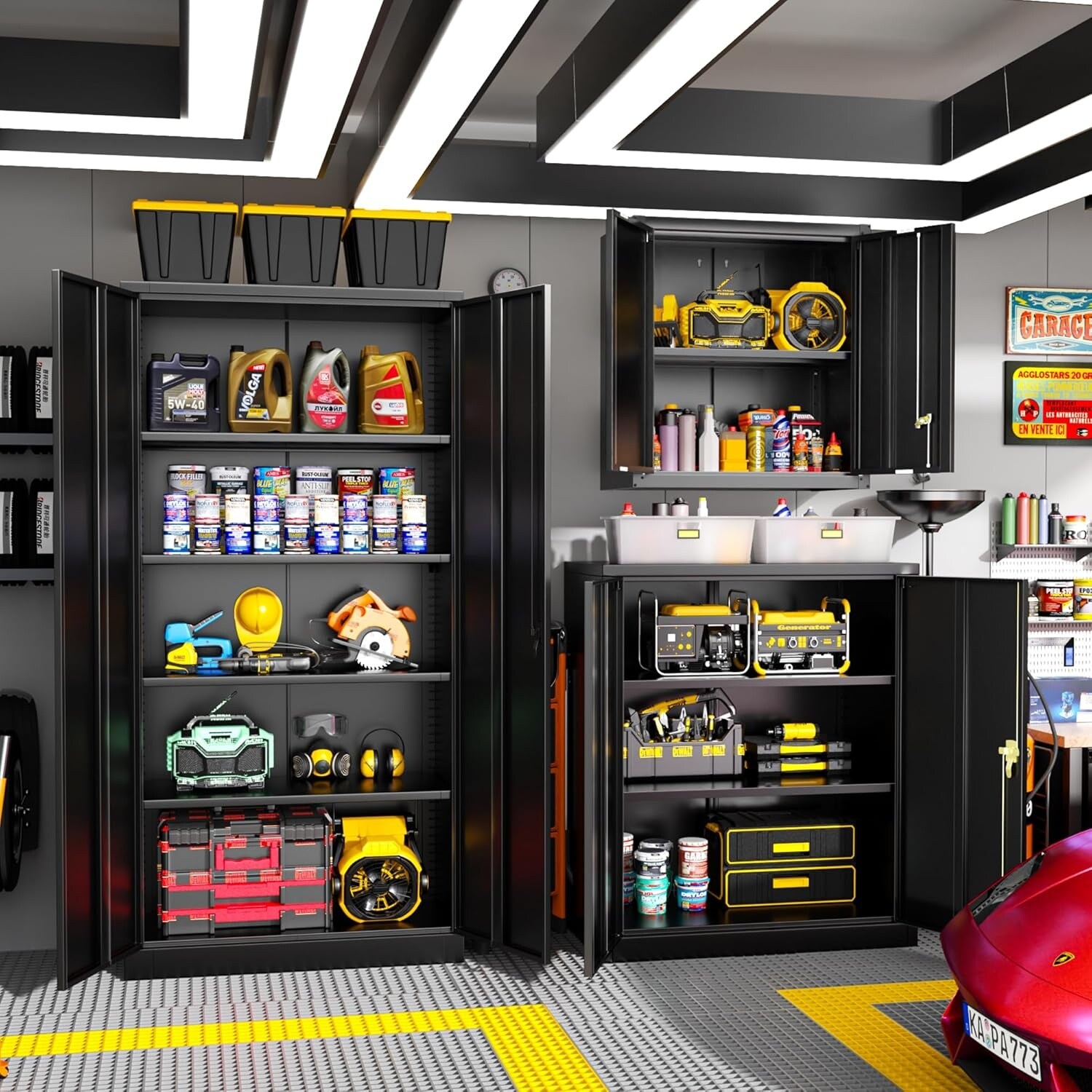 26''-Metal-Lockable-Garage-