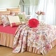 preview thumbnail 2 of 1, Celine Stripes Twin Bed Skirt Drop Length: 18 inches