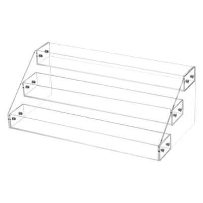 Clear Acrylic Spice Rack Kitchen Seasoning Jars Rack For Cabinet