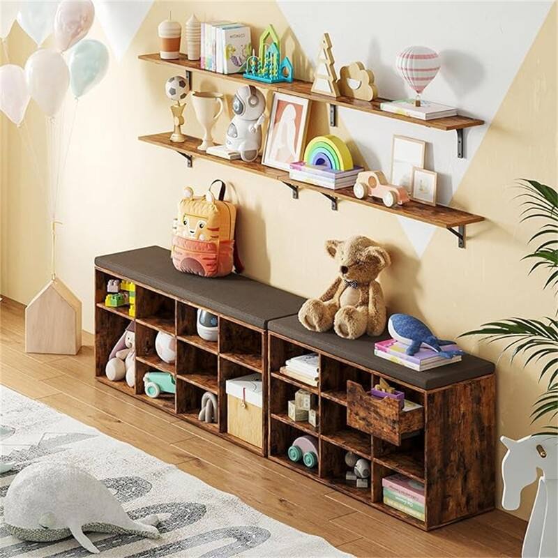 Shoe Bench - 11.8"D x 31.5"W x 18.9"H