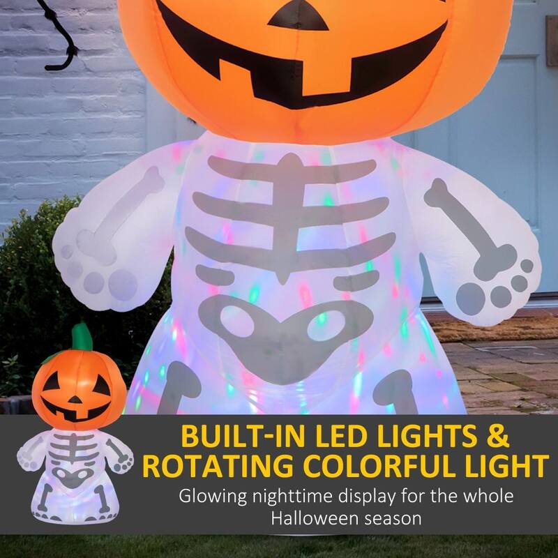 6 FT Halloween Inflatables Outdoor Decorations