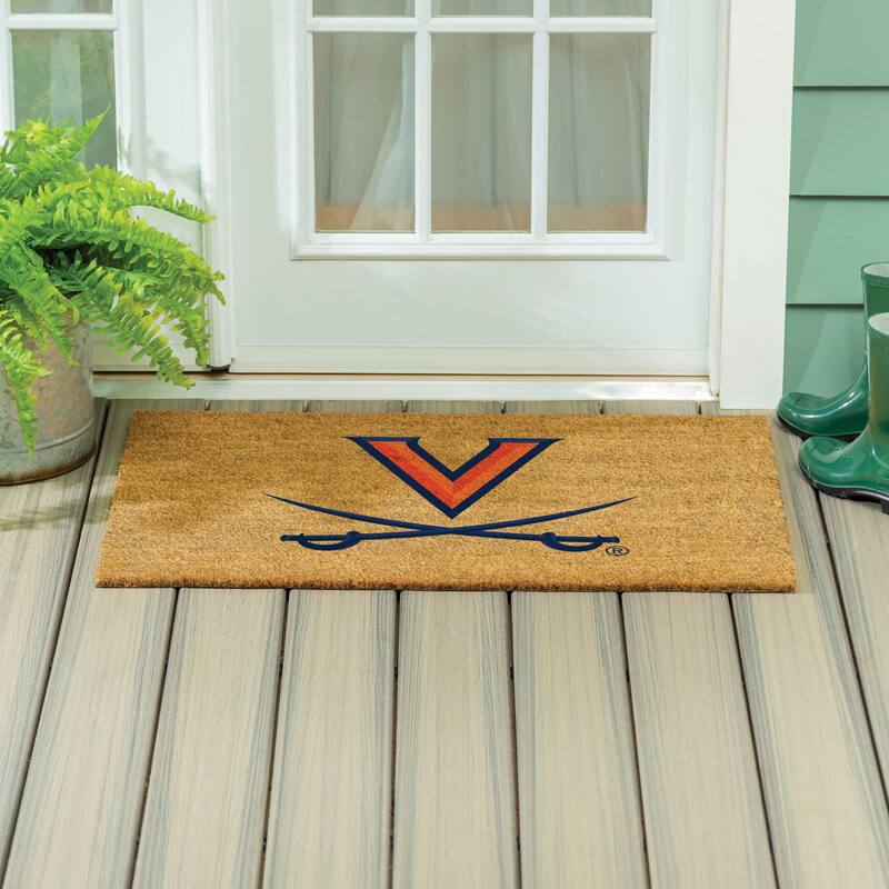 University of Virginia Full Color Indoor/Outdoor Coir Mat - 36" x 24"