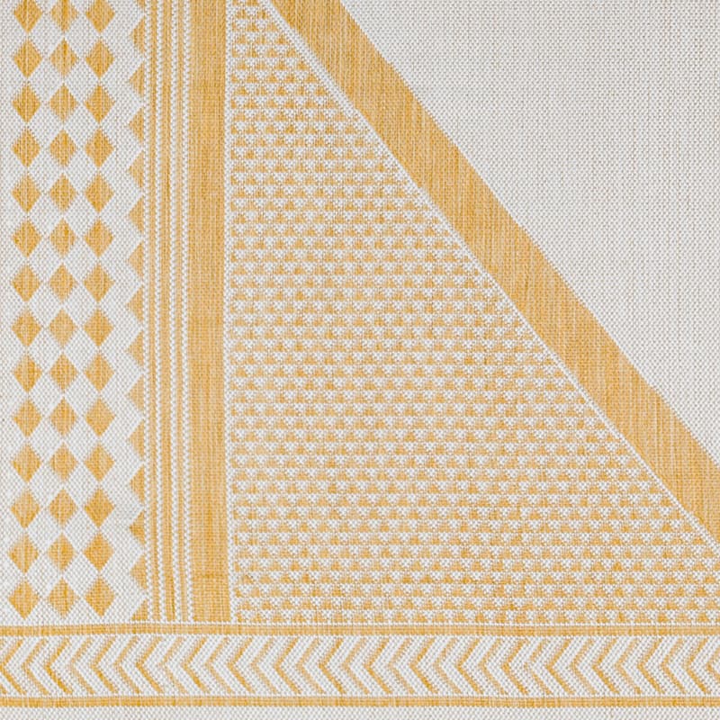 Livabliss Arlon Indoor/ Outdoor Diamond Border Area Rug