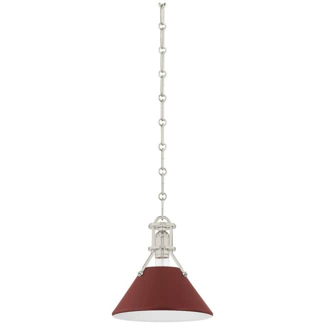 Hudson Valley Lighting Painted No.2 10" Wide Mini Pendant