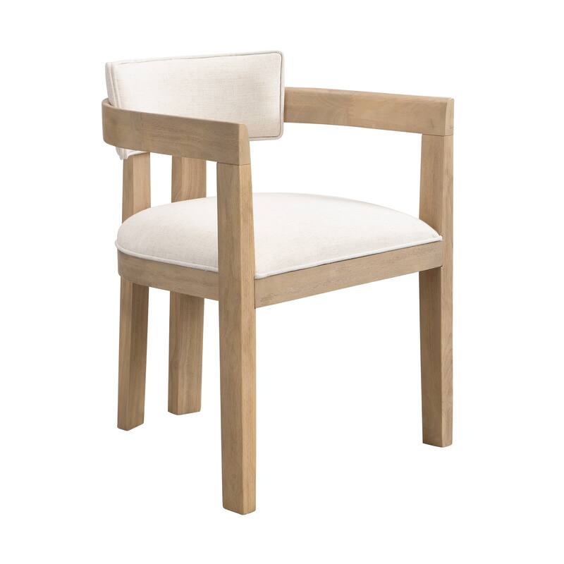 Christopher Knight Home - Lincoln Rubberwood Frame with Upholstered Seat 7 Piece Dining Set