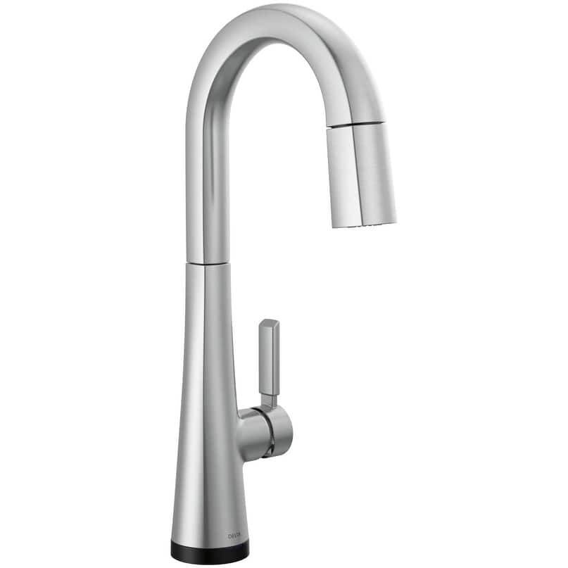 Delta 9991T-PR-DST Monrovia 1.8 GPM Deck Mounted Pull Down Bar Faucet