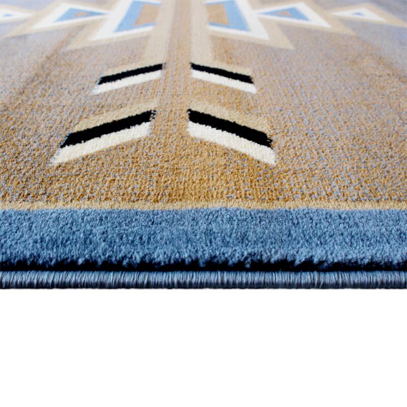 Multipurpose Southwestern Style Patterned Indoor Area Rug