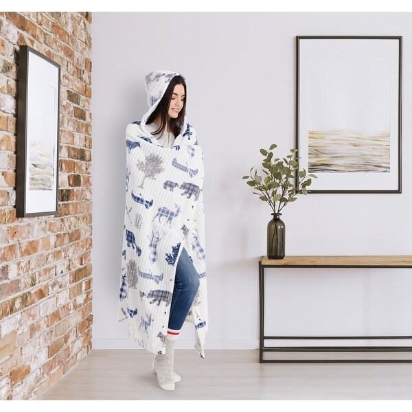 Bed bath and shop beyond hooded blanket