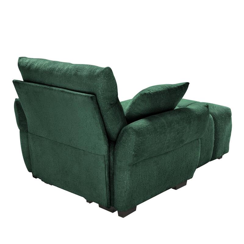 Modern Ergonomic Single Sofa Chairs with Pillows