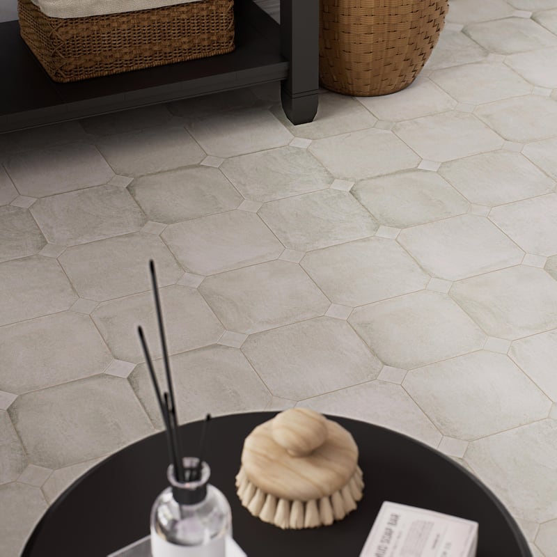 Merola Tile Laverton Taco Nieve 1-5/8" x 1-5/8" Porcelain Floor and Wall Tile