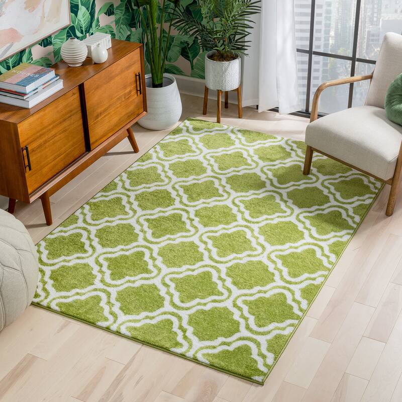 Well Woven Starbright Calipso Trellis Kids Area Rug