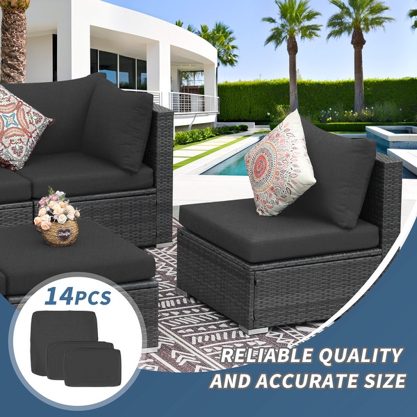 FINCATI 27 x27 Outdoor Patio Sofa Cushion Covers Replacement Only Cover Bed Bath Beyond 39644745