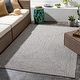preview thumbnail 1 of 61, Livabliss Sharrah Indoor/ Outdoor Solid Braided Area Rug