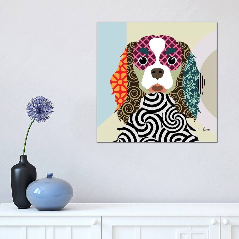 iCanvas "Cavalier King Charles Spaniel" by Lanre Studio Canvas Print