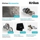 preview thumbnail 10 of 24, KRAUS Standart PRO Stainless Steel 33 in 60/40 Undermount Kitchen Sink