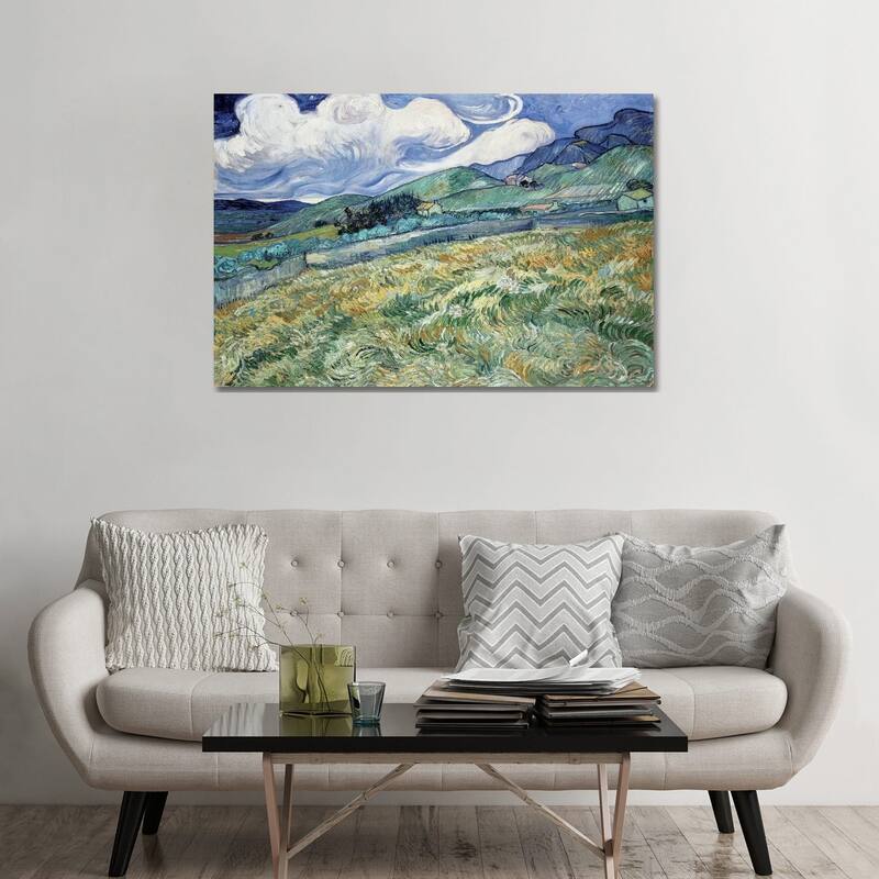 iCanvas "Landscape at Saint-Remy" by Vincent van Gogh Canvas Print - 32x48x1.5