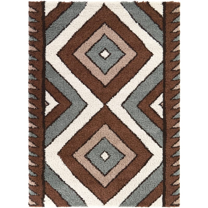 Brock Modern Geometric Area Rug