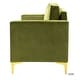 preview thumbnail 6 of 71, Clos 51'' Modern Upholstered Sofa with Golden Legs by HULALA HOME