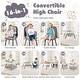 preview thumbnail 34 of 34, Babyjoy 16-in-1 Baby High Chair with Activity Center Booster Seat - See Details