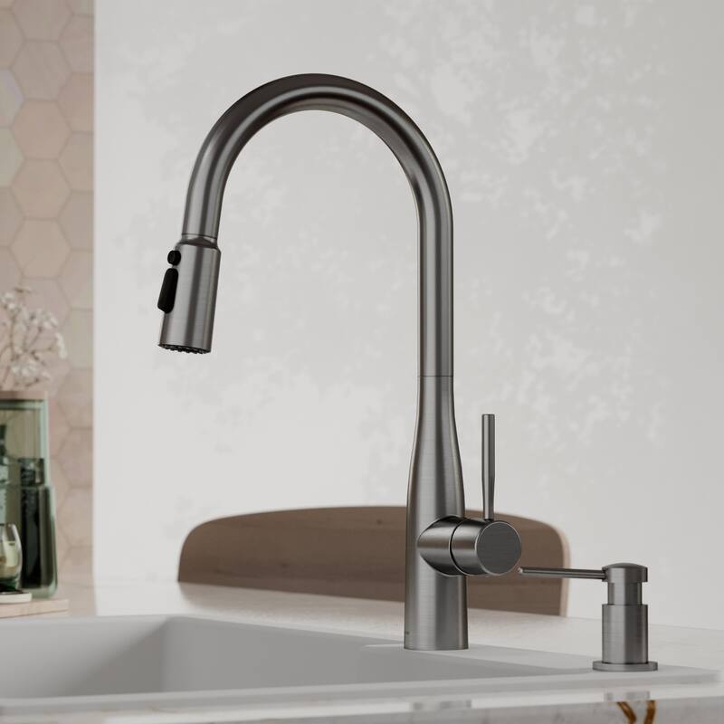 Karran Faraday Pull-Down Sprayer Kitchen Faucet