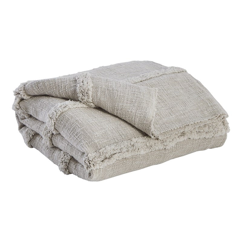 Samsen Throw - 50" W x 60" D x 0 H - Linen