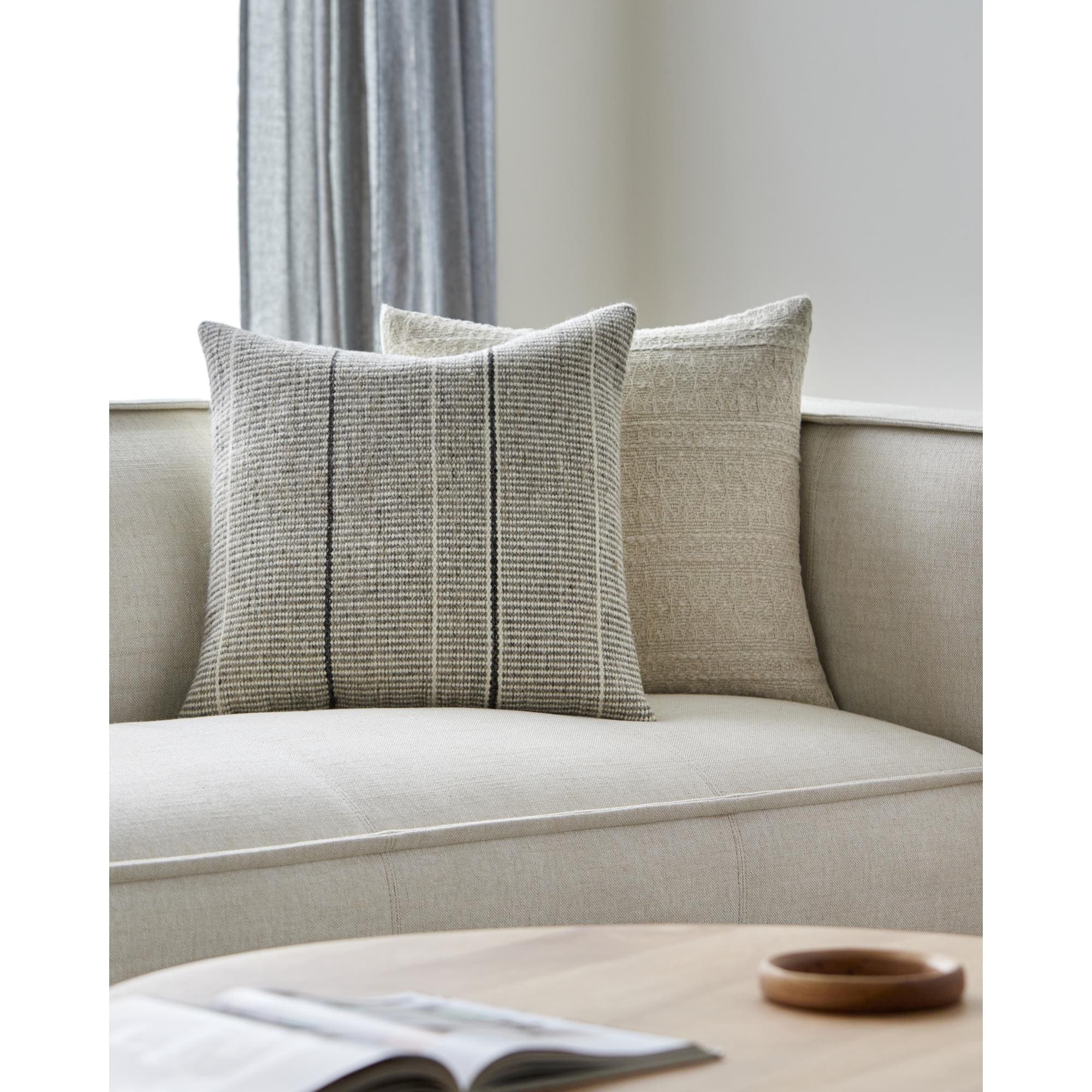 Tahiry Global Stripe Throw Pillow