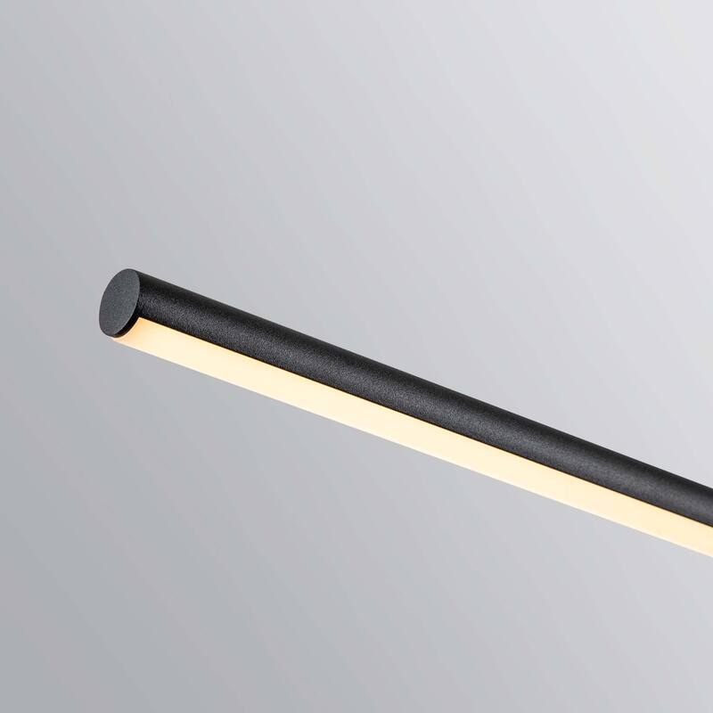 Minimalist Modern Linear Pendant Light Dimmable Integrated LED Chandelier Kitchen Island