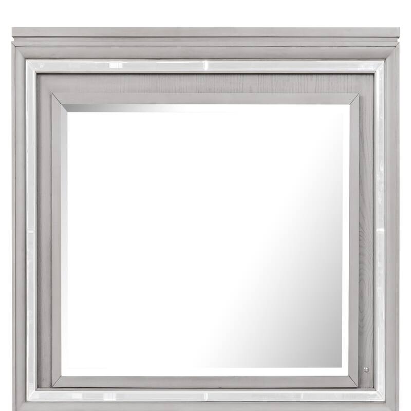 Glory Furniture Padua G05800-M Mirror , Washed Gray - Grey