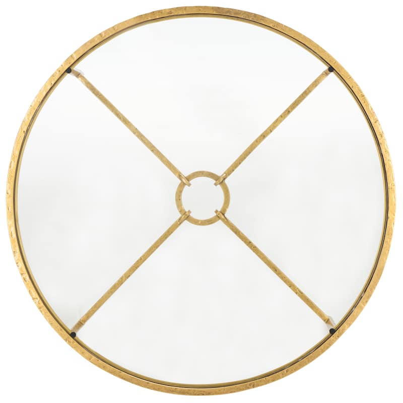 SAFAVIEH Couture Tauri Forged Metal Round Coffee Table - 36"W x 36"D x 15"H