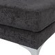 preview thumbnail 18 of 31, Beamon Contemporary Fabric Chaise Lounge by Christopher Knight Home - 69.00" L x 29.00" W x 30.00" H