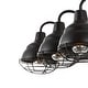 preview thumbnail 7 of 16, Cora 24.5" 3-Light Industrial Farmhouse Iron LED Vanity, Oil Rubbed Bronze by JONATHAN Y - 3 Light