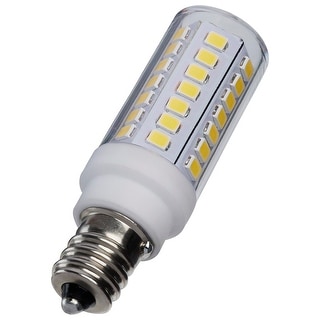 5 Watt T6 LED Clear Finish E12 Base 5000K 120 Volt