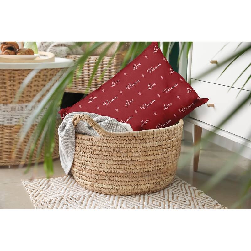 Love Dream Valentines Day Decorative Throw Pillow