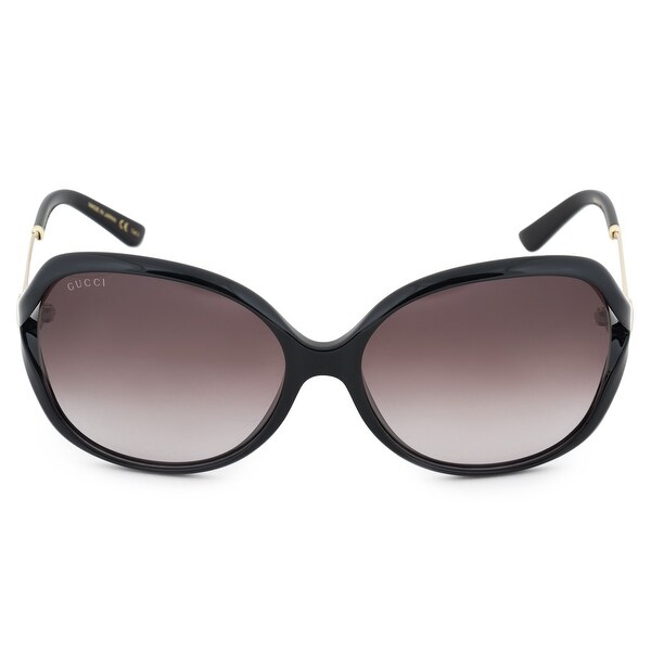 Gucci Butterfly Sunglasses GG0076S 002 60 - 60mm x 16mm x 130mm. Opens flyout.