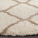 preview thumbnail 77 of 145, SAFAVIEH Hudson Shag Ariola Trellis 2-inch Thick Rug