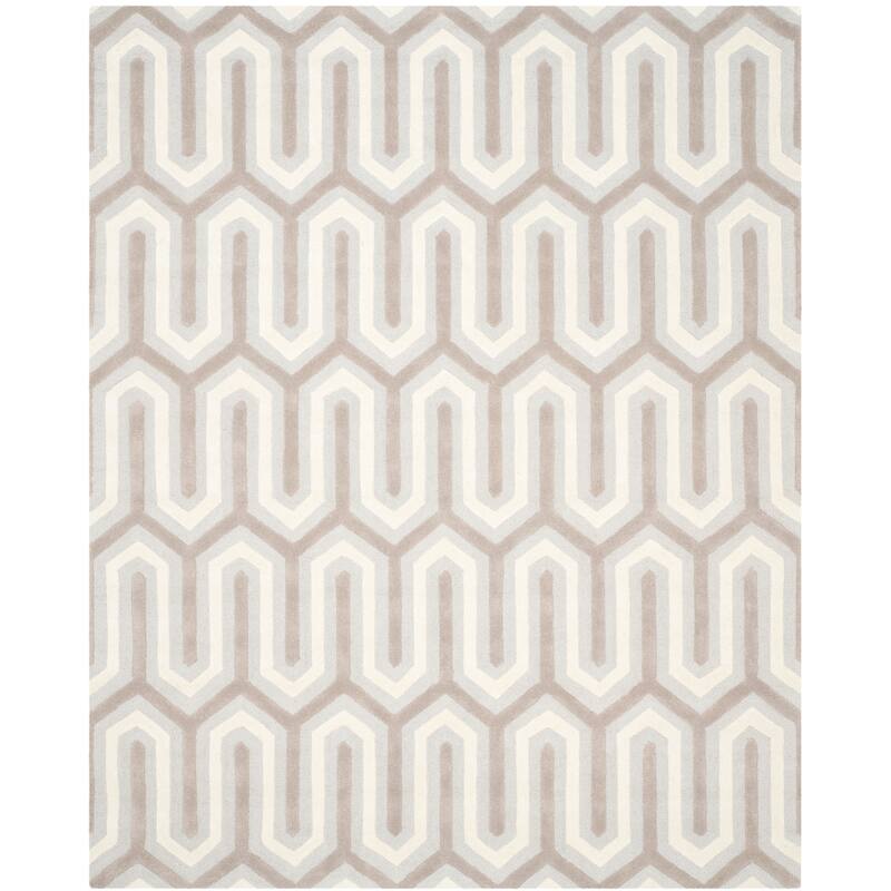 SAFAVIEH, Handmade Cambridge Faiza Modern Moroccan Wool Rug